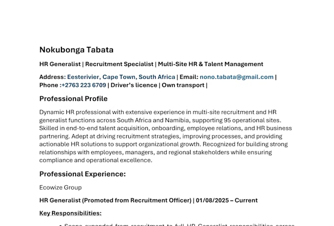 screen and shortlist top candidates for your vacancy